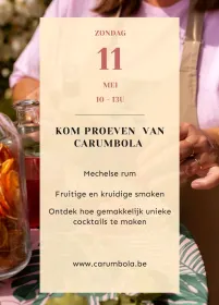 Carumbola tasting nu zondag